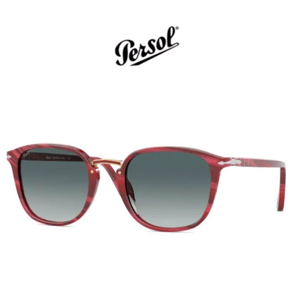 PO115 PERSOL PO3186S 111271 53 RED / GREY GRADIENT
